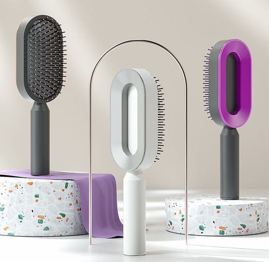 Self Cleaning Hairbrush